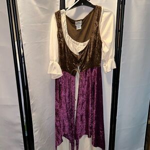 Plus size costume wench dress size large